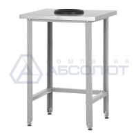 Стол для сбора отходов СПРн - 600*600*860 "Norma Ral" (полка-обвязка, ножка угловая)