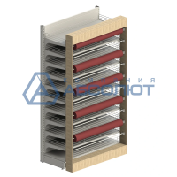 Экспозитор ЛДСП для обоев 1,06 м
