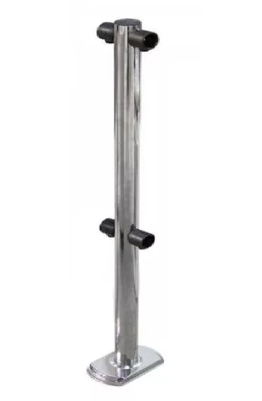 Столбик ограждения с 4 муфтами 180°