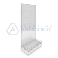 Стеллаж торговый с перфорацией Нордика, 2000-1000-500 мм
