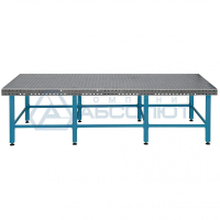 Стол сварочный С - ТЕК 2950х1450х100 (10 мм) с опорами