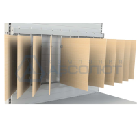 Экспозитор навесной под МДФ панели