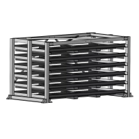 Стеллаж кассетный для листового металла Shelf  3,0х1,5_3т_6к