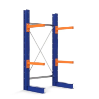 Стеллаж консольный односторонний, СК 120, высотой 2000 мм