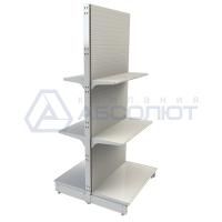 Стеллаж торговый островной Нордика 2250-1330-1070, 6 полок