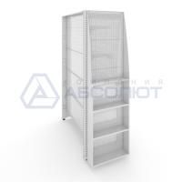 Экспозитор торцевой Нордика, 1750-500-175, 4 полки