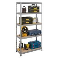 Стеллаж металлический SBL 180KD/75x35/5 оцинкованный