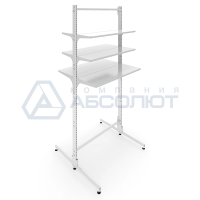 Стеллаж бонетный Нордика двухсторонний 2350-1000-1070
