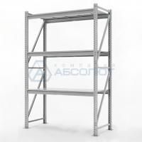 Стеллаж СФМ 2000х1750х600 (3 яруса с настилом), цинк  (Л)