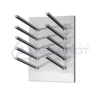 Сушка для досок горизонтальная СДГб - 300*300*400 "Base", цинк, 5 ячеек