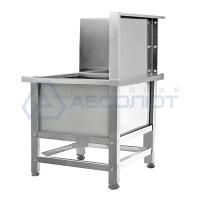 Ванна моповая сварная ВМСн - 630*630*500 (800) "Norma Inox", облицовка Г-образная, ножка профильная труба