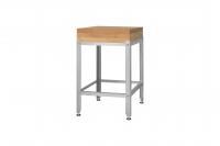 Подставка для рубки мяса ПДМб - 500*500*800 Base