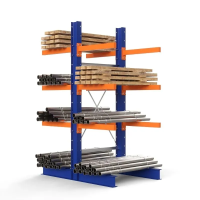 Стеллаж консольный двухсторонний СК 120, высотой 2500 мм