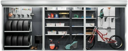 Шкаф роллетный, трехсекционный 1700х4650х900 от компании Абсолют