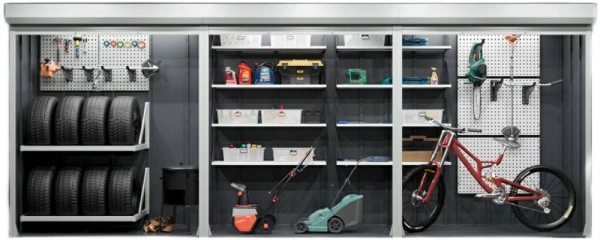 Шкаф роллетный, трехсекционный 1700х4650х900