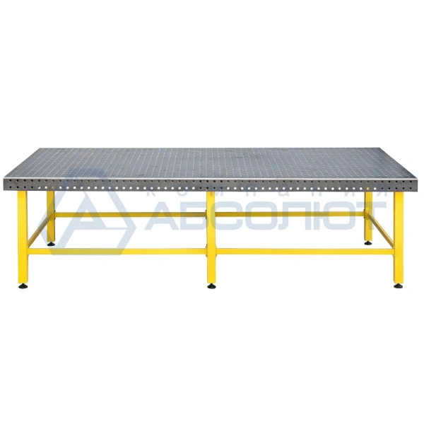 Стол сварочный СT - стандарт 2500х1250 мм (10 мм), с опорами