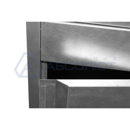 Тумба-урна для фудкорта, цинк от компании Абсолют