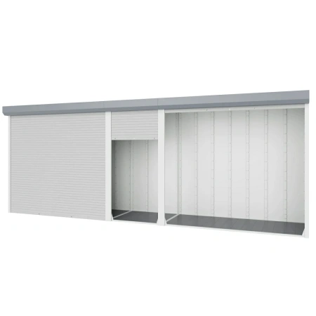 Шкаф роллетный, трехсекционный 1500х4350х1200 от компании Абсолют