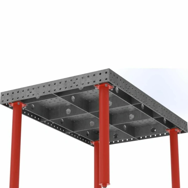 Стол сварочный Keepler-Stan 1450x600x100, 6 мм, с опорами