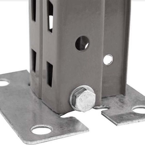 Стеллаж СФМ 2000х1250х600 (3 яруса с настилом), цинк  (Л)