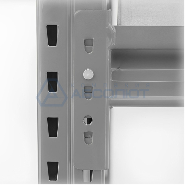 Стеллаж СФМ 2000х1750х600 (3 яруса с настилом), цинк  (Л)