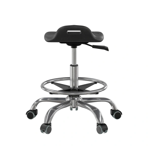 Табурет промышленный на ГЛ с кольцом для ног