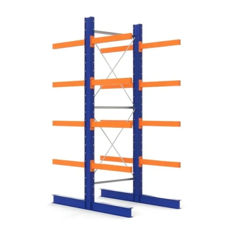 Стеллаж консольный двухсторонний СК 160, высотой 3000 мм от компании Абсолют