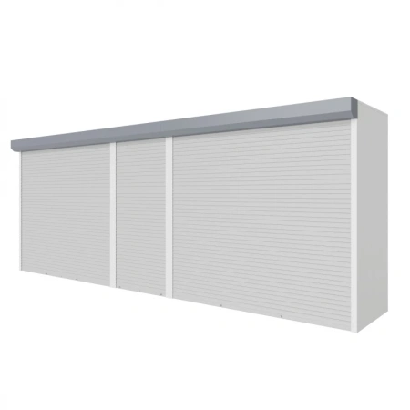 Шкаф роллетный, трехсекционный 1500х4950х900 от компании Абсолют