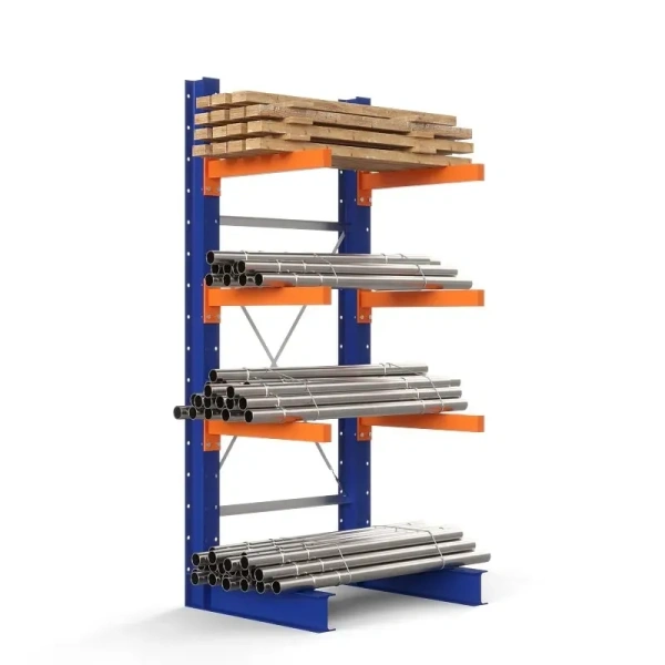 Стеллаж консольный односторонний СК 120, высотой 2500 мм