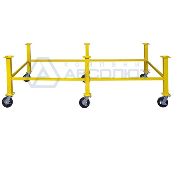 Опоры с роликом для стола 2500х1250 (6 шт)