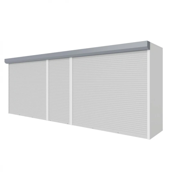 Шкаф роллетный, трехсекционный 1500х4350х1200