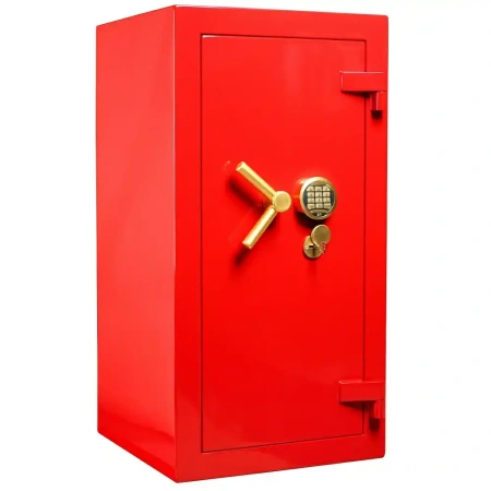 Сейф взломостойкий VALBERG РУБЕЖ 99 EL GOLD (красный) от компании Абсолют