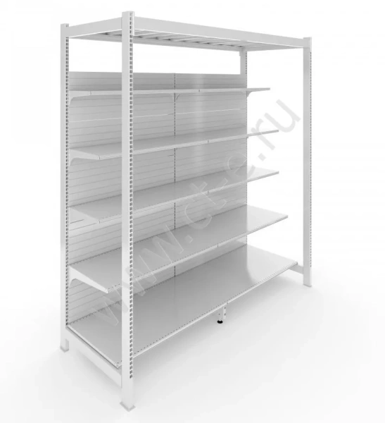 Стеллаж Нордика малый складской и интеграцией 2550-2500-800, 5 полок
