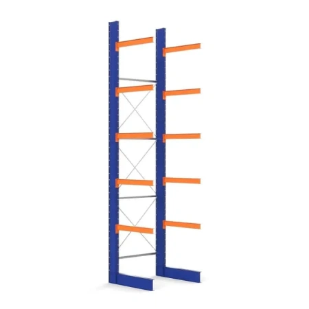 Стеллаж консольный односторонний СК 250, высотой 6000 мм от компании Абсолют