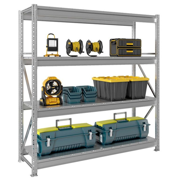 Стеллаж MS Pro Z 2000x1800x600, 4 яруса