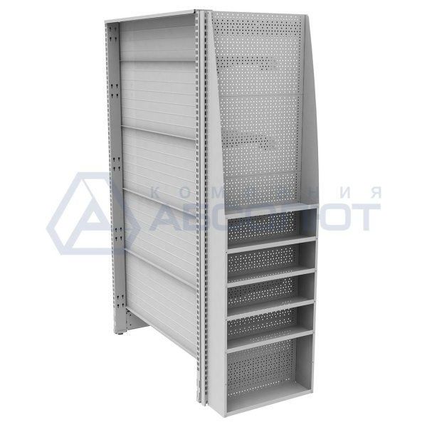 Экспозитор торцевой Нордика, 1750-500-175, 6 полок