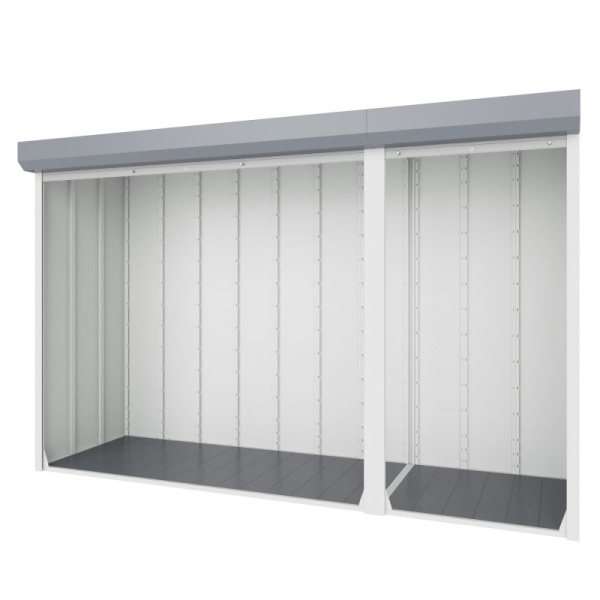 Шкаф роллетный, двухсекционный 1700х3400х900