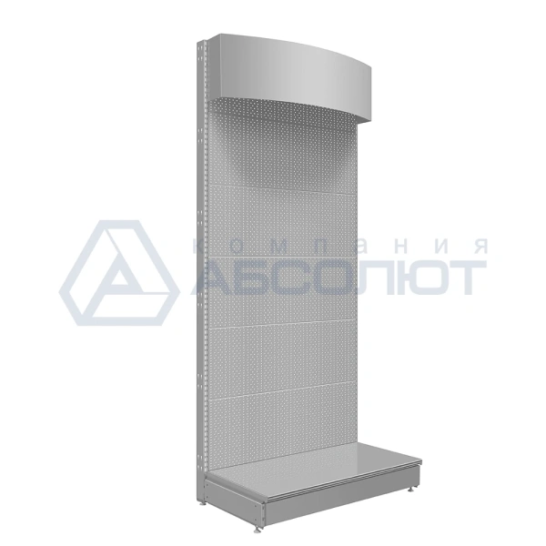 Стеллаж торговый с перфорацией Нордика, 2000-1000-500 мм