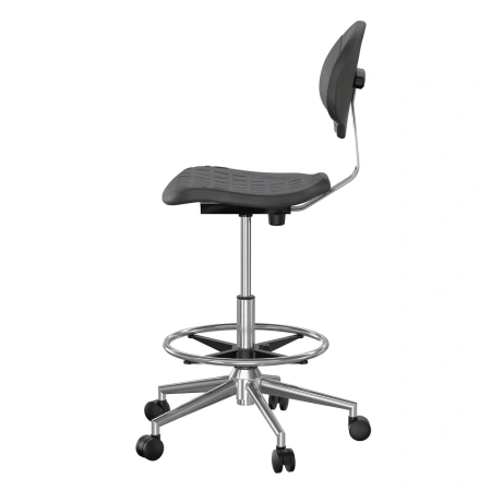 Стул промышленный на ГЛ с кольцом для ног ICС-2R от компании Абсолют