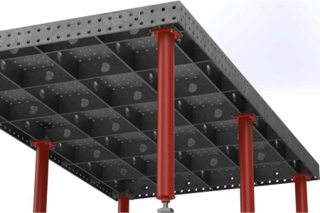 Стол сварочный Keepler-Stan 2000x1000x150, 8 мм, с опорами от компании Абсолют