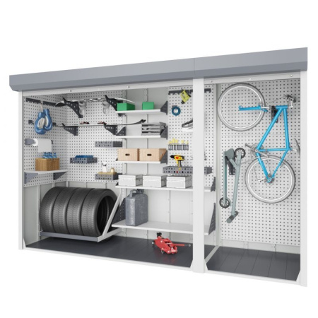 Шкаф роллетный, двухсекционный 1700х3400х900 от компании Абсолют