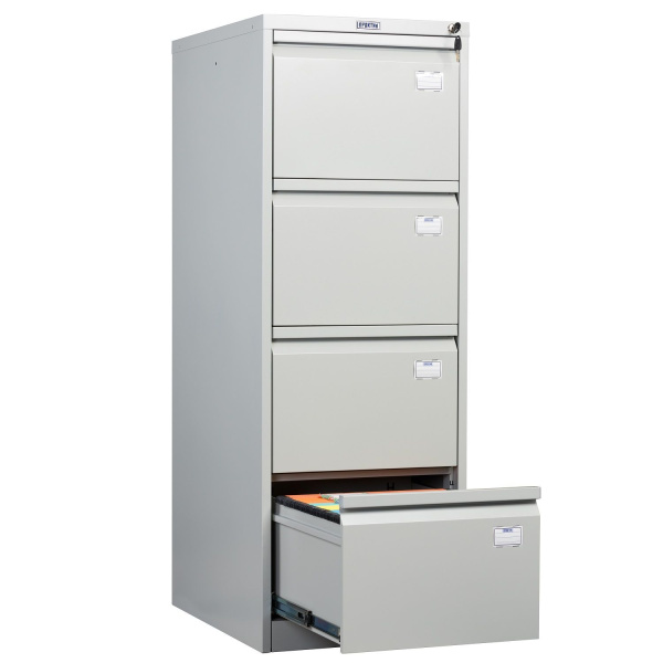 Картотека металлическая ПРАКТИК AFC-04