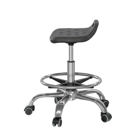 Табурет промышленный на ГЛ с кольцом для ног от компании Абсолют