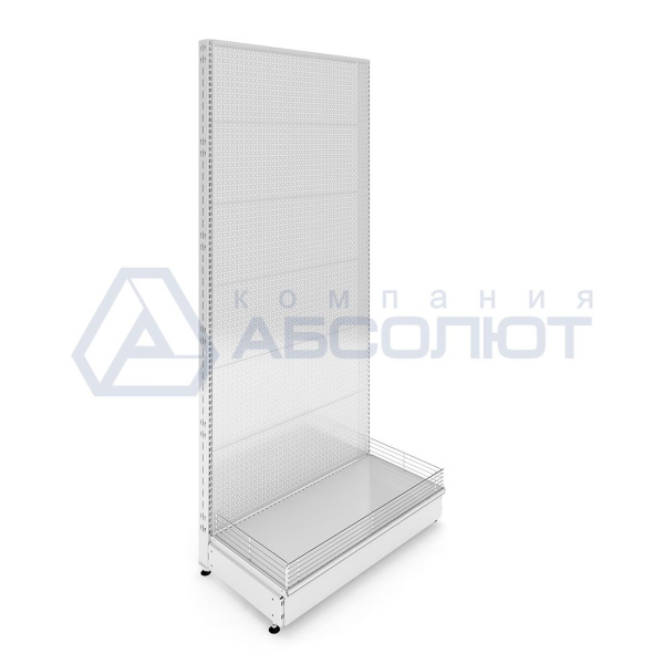 Стеллаж торговый с перфорацией Нордика, 2400-1250-500