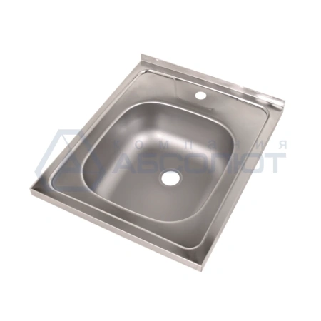 Рукомойник технологический напольный РТНб 500х600х860 «Base» (борт, отв. д/смесит.) от компании Абсолют