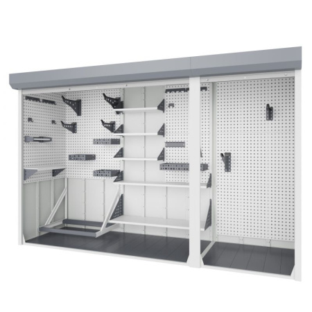 Шкаф роллетный, двухсекционный 1700x2500x600 от компании Абсолют