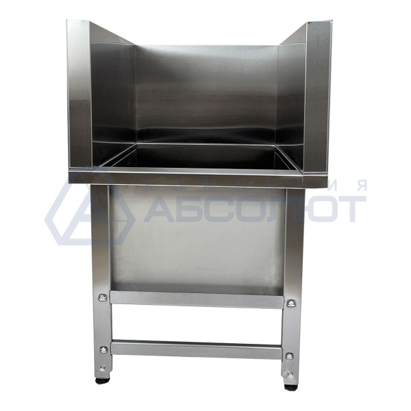 Ванна моповая сварная ВМСн - 700*700*500 (800) "Norma Zn", облицовка П-образная